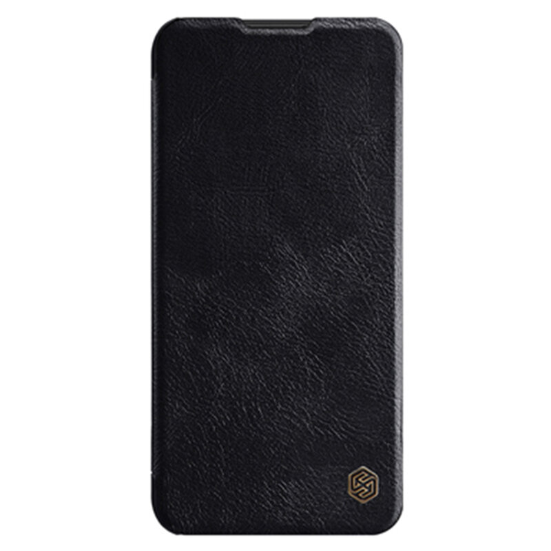Husa Xiaomi Redmi 10X Pro 5G Nillkin QIN Leather, negru