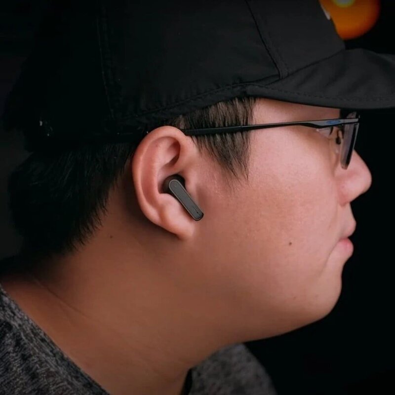 Casti in-ear wireless Uiisii TWS21, TWS earbuds, Bluetooth, microfon, negru