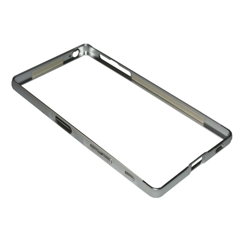 Bumper Cu Capac Sony Xperia Z5 - Argintiu