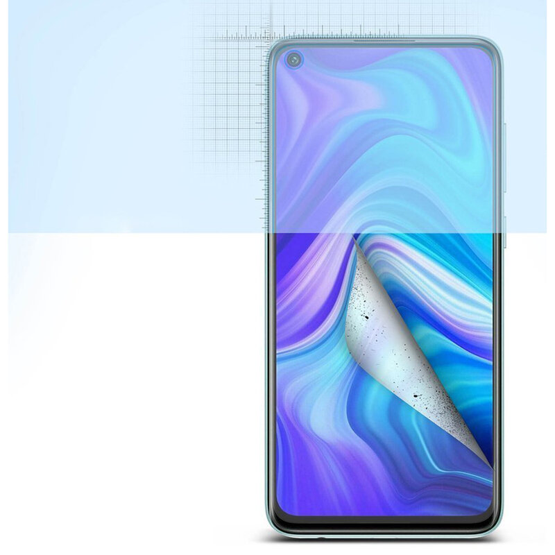 [Pachet 2x] Folie Xiaomi Redmi Note 9 Ringke Dual Easy Film Full Coverage - Clear