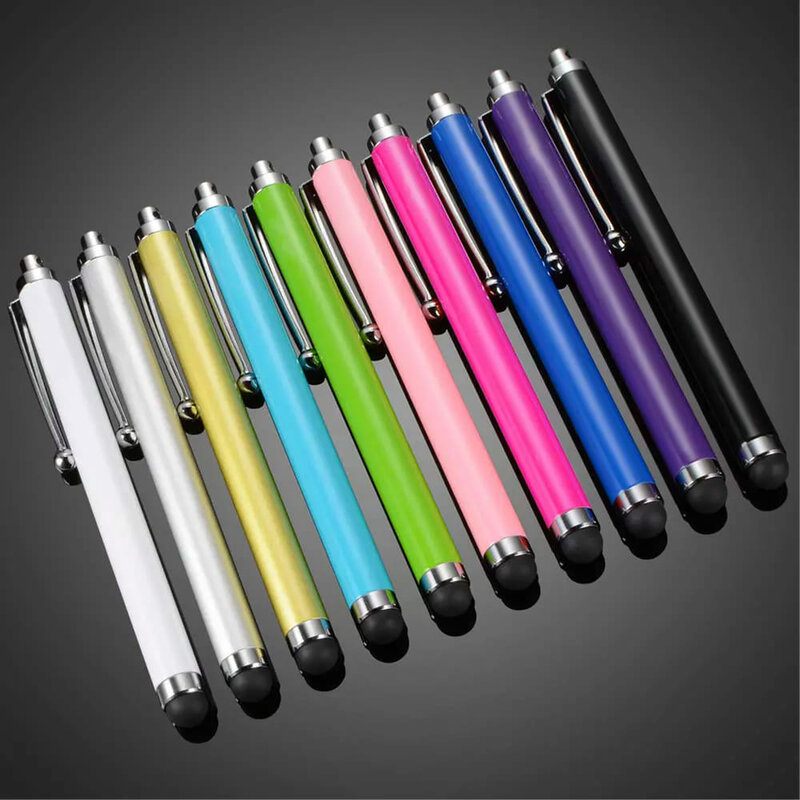 Stylus Pen Mobster, universal, Android, iOS, aluminiu, 8mm, rosu, 1SXC-127