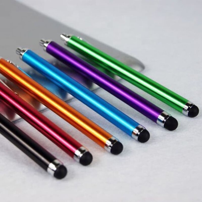 Stylus Pen Mobster, universal, Android, iOS, aluminiu, 8mm, rosu, 1SXC-127