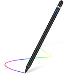 Stylus pen activ Mobster, iOS, Android, cablu de incarcare Micro-USB, negru, JA05