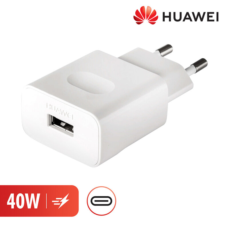 Incarcator priza original Huawei, 4A, 40W, alb, bulk, HW-100400E01