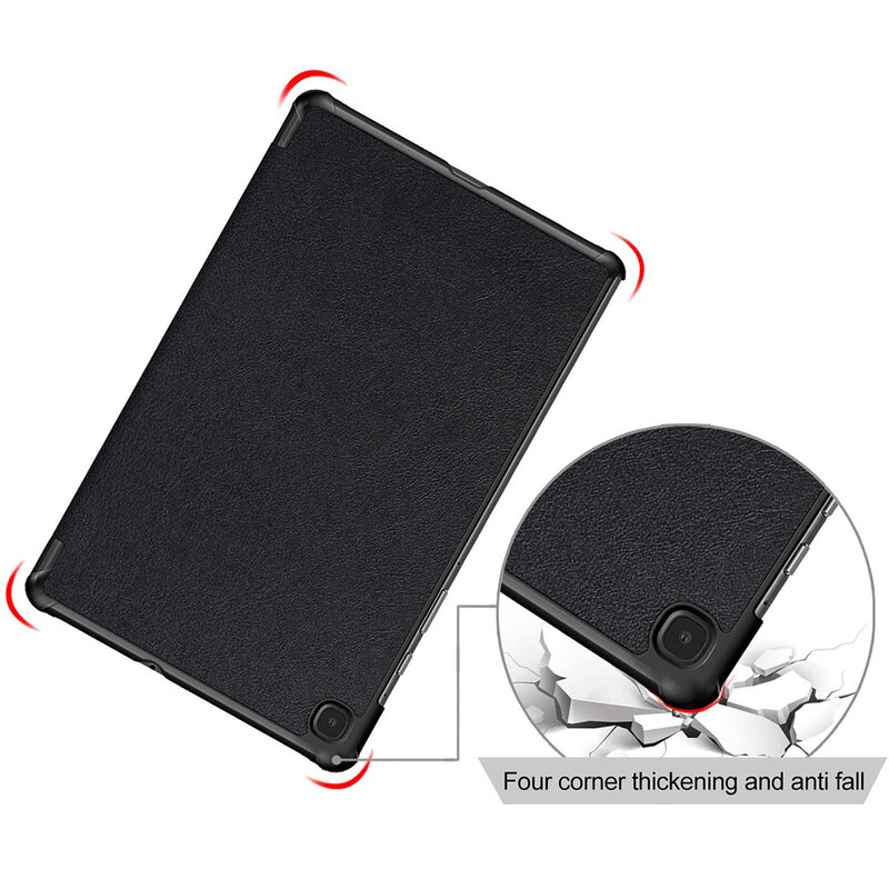 Husa Samsung Galaxy Tab S6 Lite 10.4 P610/P615 Techsuit FoldPro, negru