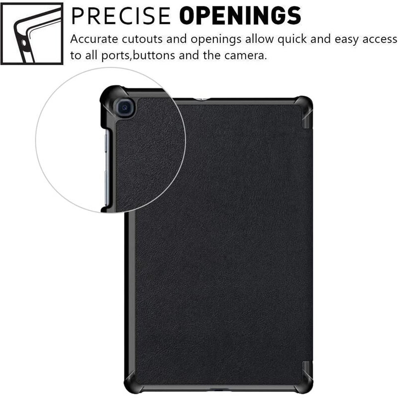 Husa Samsung Galaxy Tab A 10.1 2019 T510/T515 Techsuit FoldPro, negru