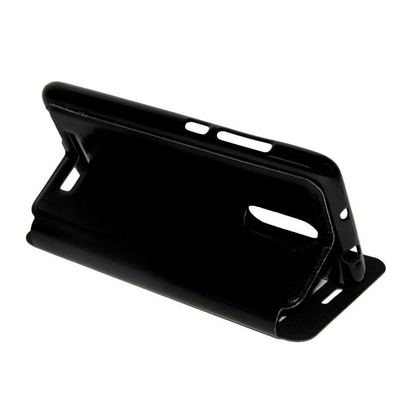 Husa Xiaomi Redmi Note 3 Flip Carte Negru BNG