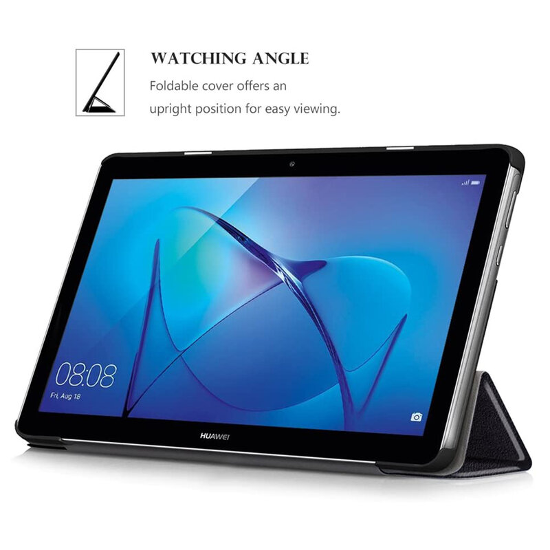 Husa Huawei Mediapad T3 10 Techsuit FoldPro, negru