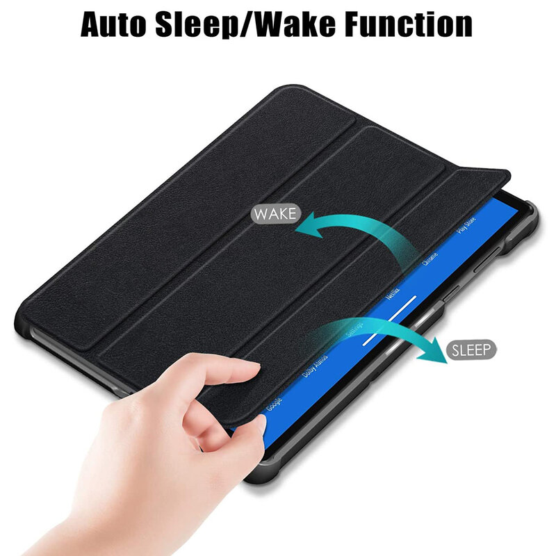 Husa Lenovo Tab M10 Plus TB-X606F Techsuit FoldPro, negru
