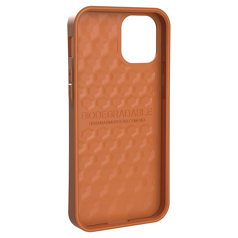 Husa iPhone 12 UAG Outback Biodegradable - Portocaliu