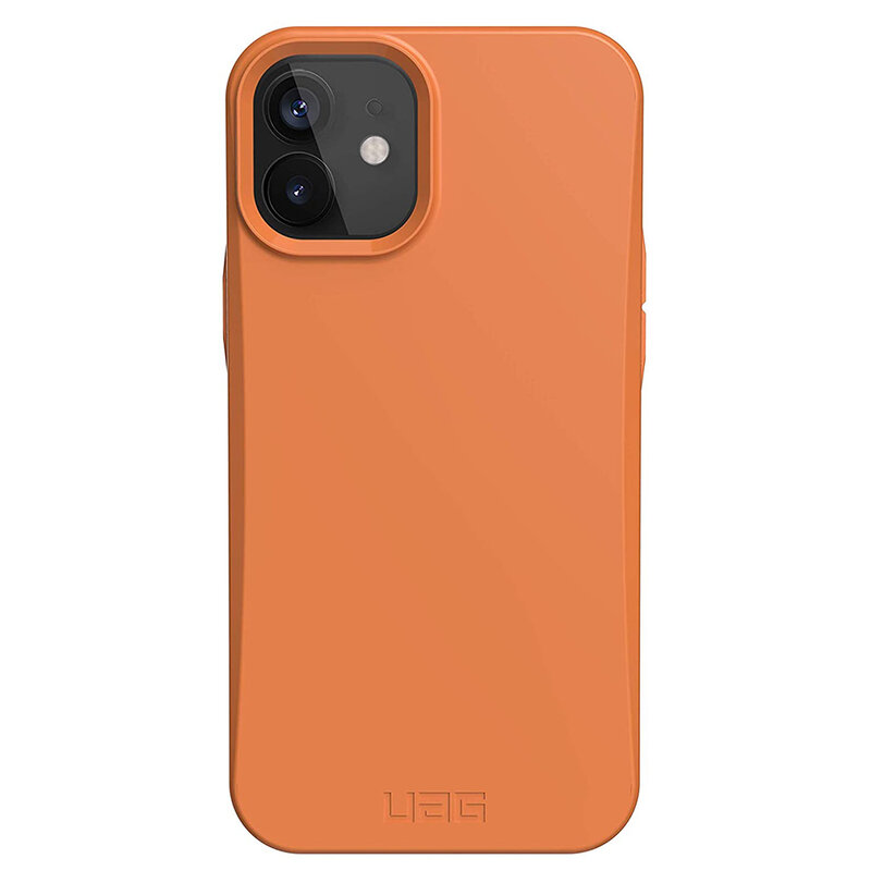 Husa iPhone 12 UAG Outback Biodegradable - Portocaliu