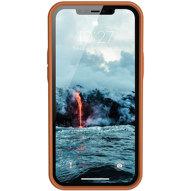 Husa iPhone 12 UAG Outback Biodegradable - Portocaliu