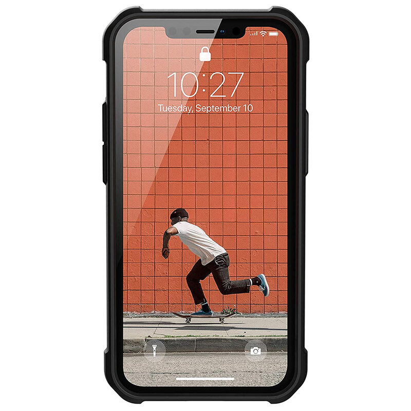 Husa iPhone 12 mini UAG Metropolis LT - FIBRARMR, negru