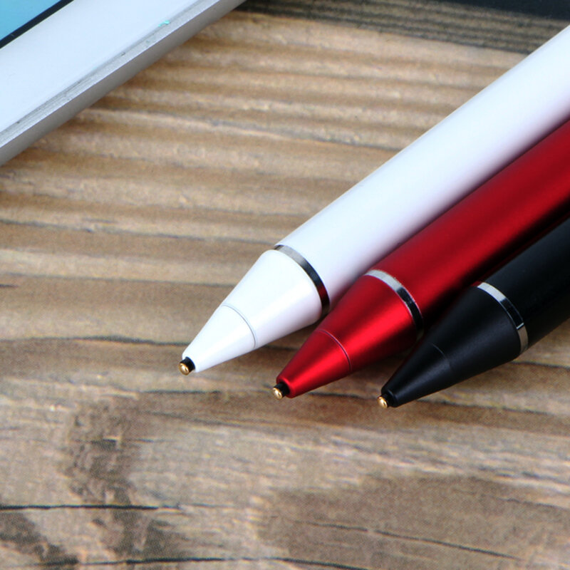 Stylus pen activ Techsuit, iOS, Android, cablu de incarcare Micro-USB, argintiu, JA05