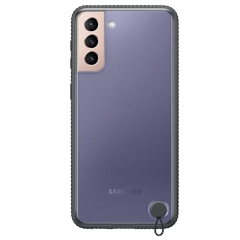 Husa Originala Samsung Galaxy S21 Plus 5G Clear Protective Cover, Negru