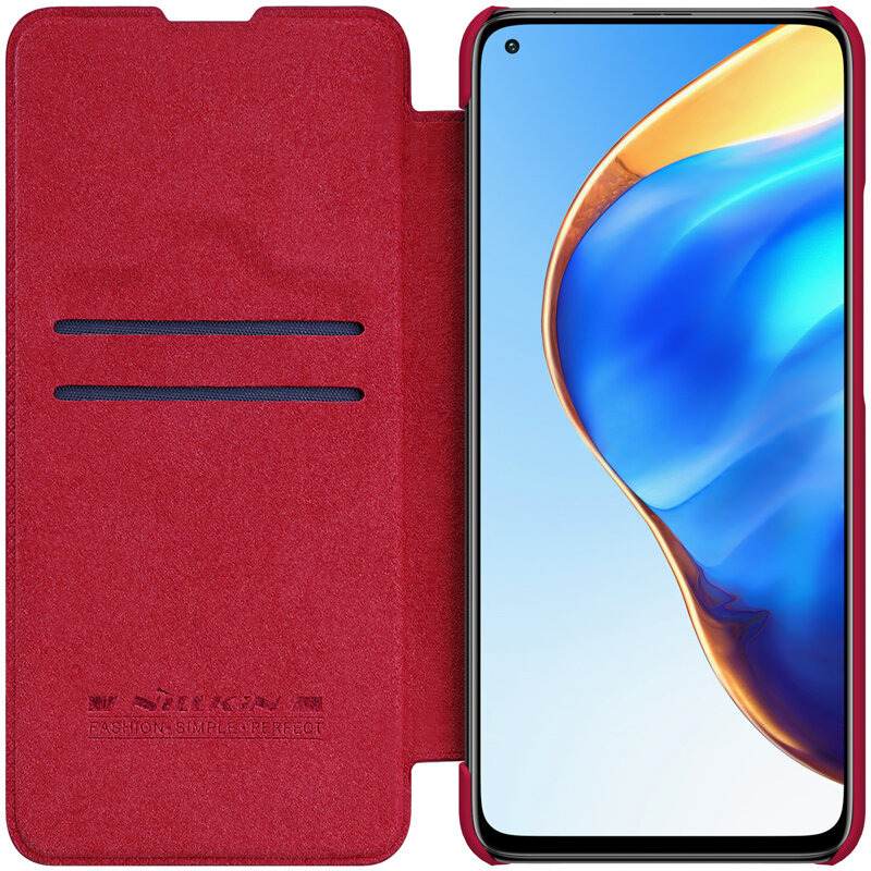 Husa Xiaomi Mi 10T 5G Nillkin QIN Leather, negru