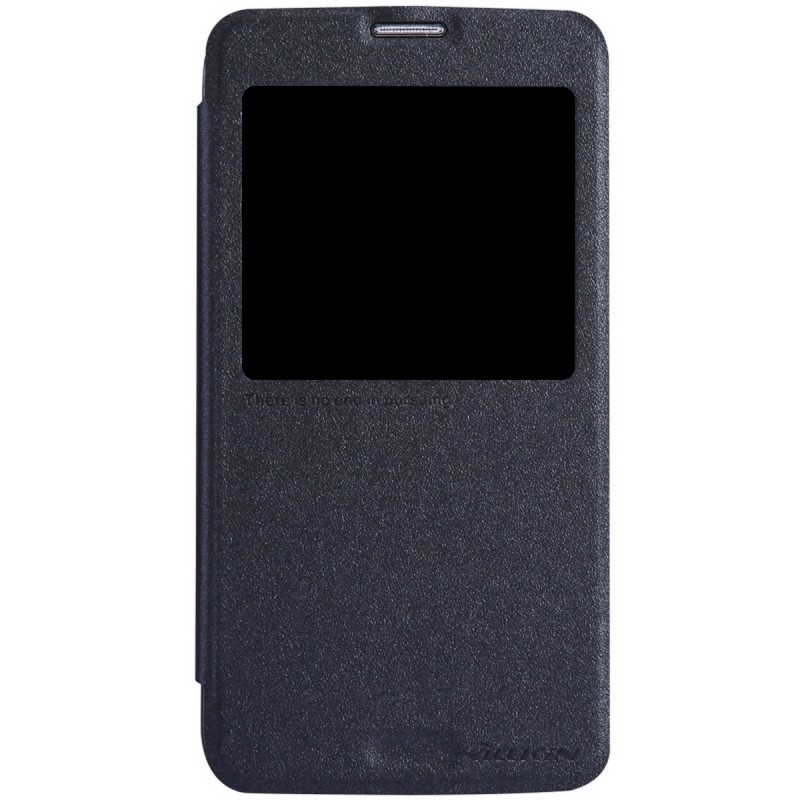 Husa Samsung Galaxy S5 G900 NILLKIN Sparkle S-View Flip Gri