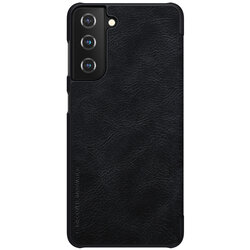 Husa Samsung Galaxy S21 5G Nillkin QIN Leather, negru