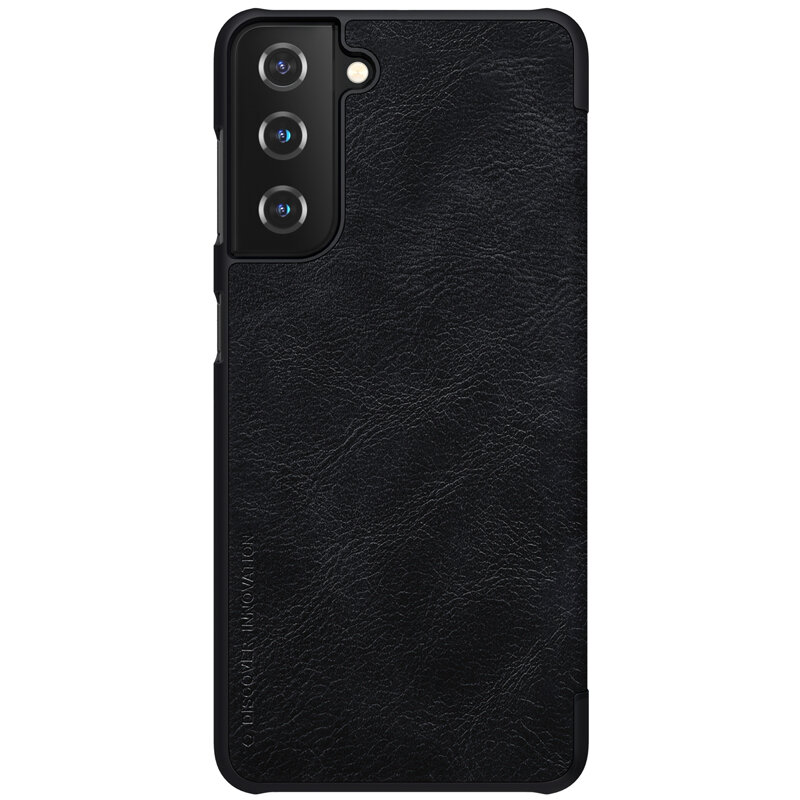 Husa Samsung Galaxy S21 Plus 5G Nillkin QIN Leather, negru