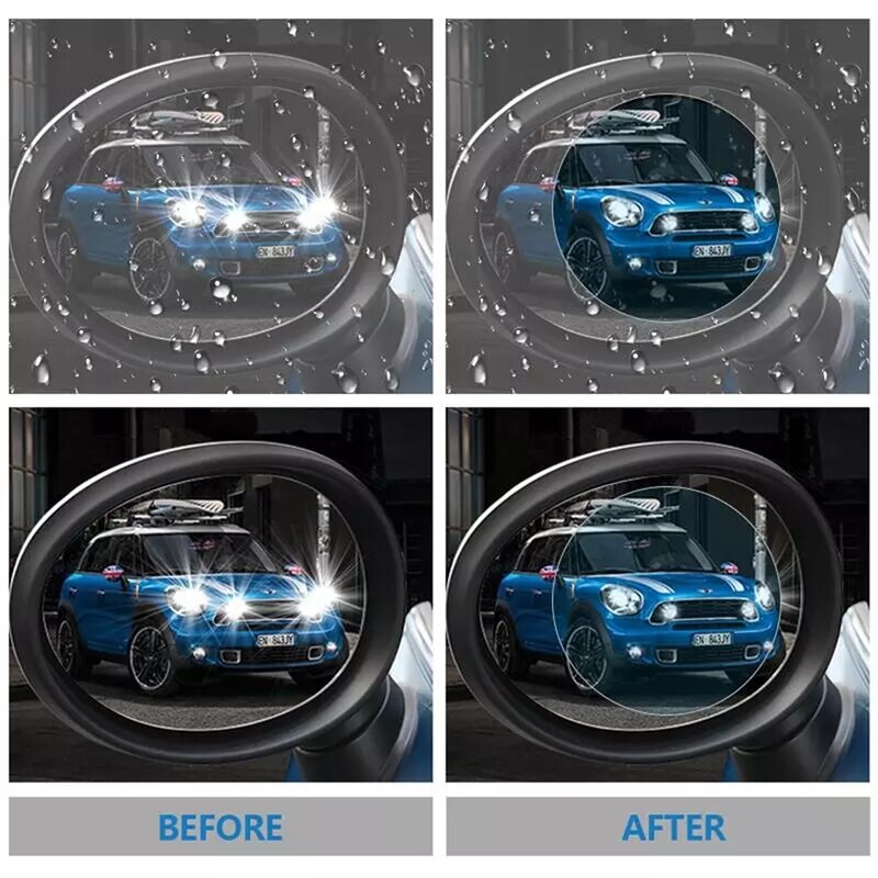 [Set 2x] Folie auto oglinda retrovizoare anticondens Techsuit, 95 x 135mm