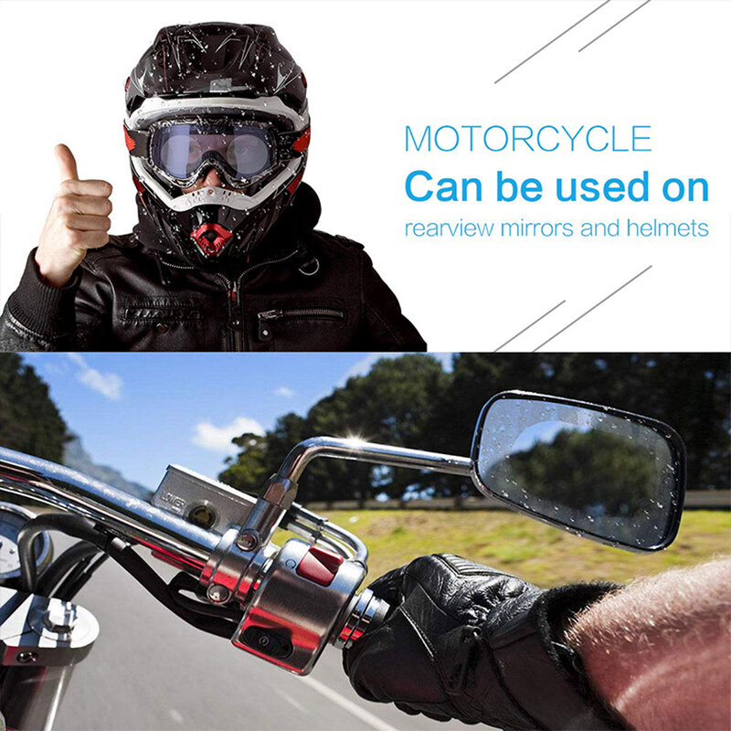 [Set 2x] Folie auto oglinda retrovizoare anticondens Techsuit, 95 x 135mm