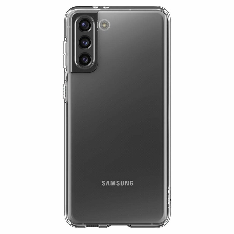 Husa Samsung Galaxy S21 5G Spigen Liquid Crystal, transparenta