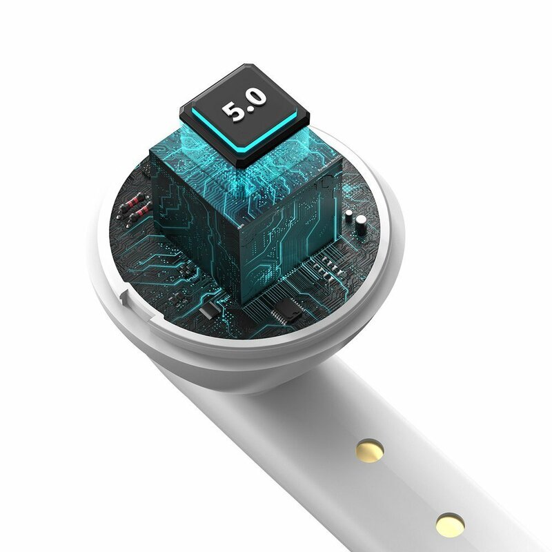 Casti in-ear wireless Baseus W05, TWS earbuds, Bluetooth, alb, NGW05-02