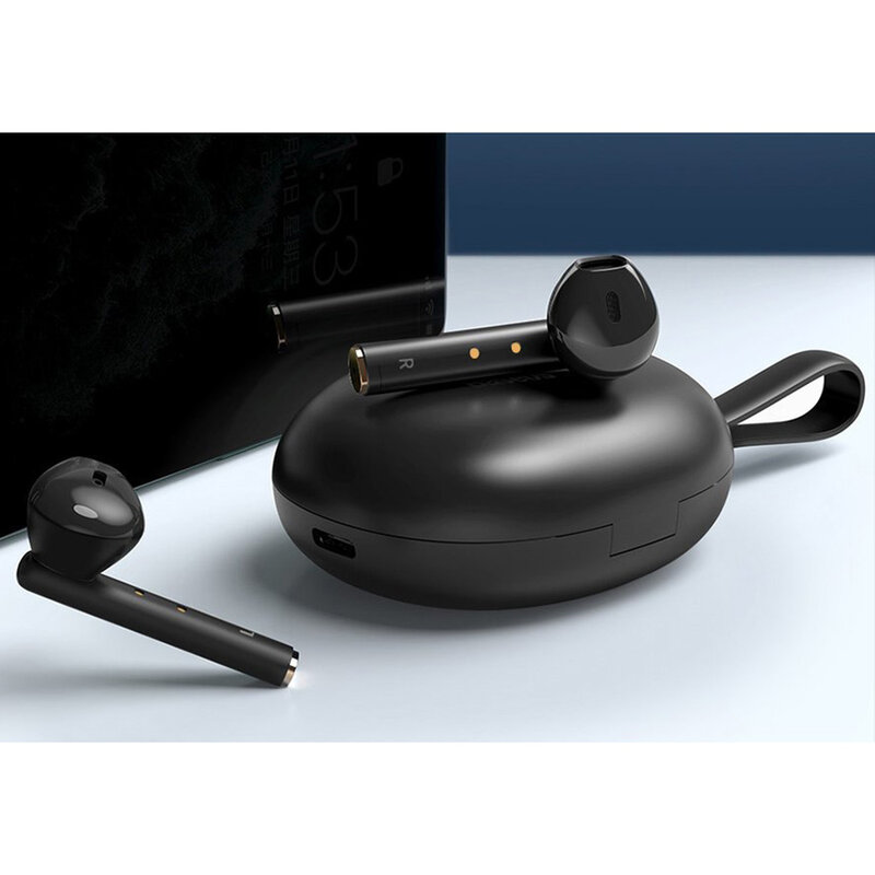 Casti in-ear wireless Baseus W05, TWS earbuds, Bluetooth, alb, NGW05-02