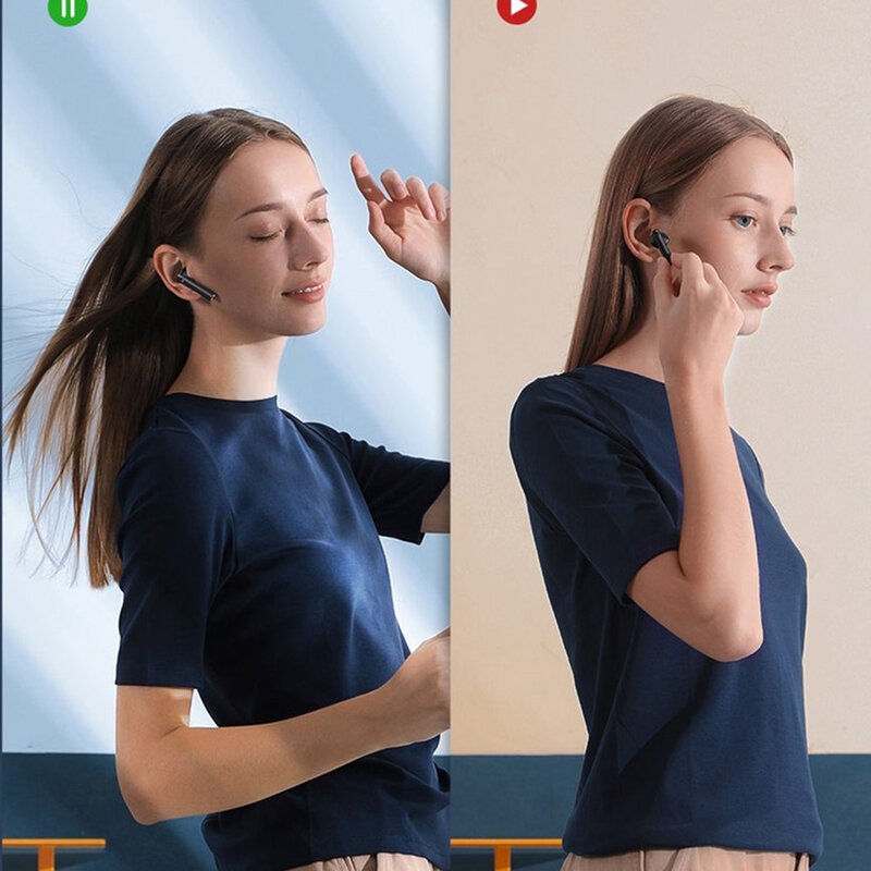 Casti in-ear wireless Baseus W05, TWS earbuds, Bluetooth, alb, NGW05-02