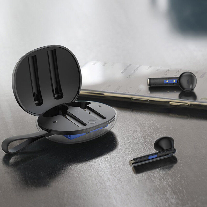 Casti in-ear wireless Baseus W05, TWS earbuds, Bluetooth, alb, NGW05-02