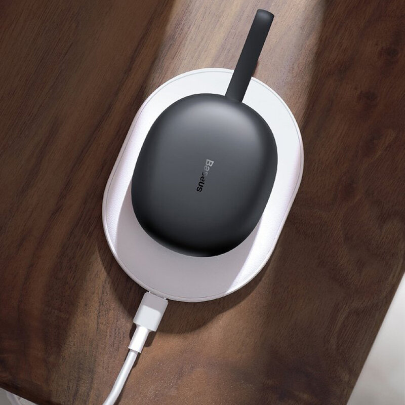 Casti in-ear wireless Baseus W05, TWS earbuds, Bluetooth, alb, NGW05-02