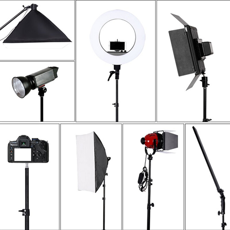 Trepied universal Baseus, GoPro, gimbal, DSLR, ring light, negru, SUYT-C01