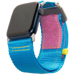 Curea Apple Watch 3 42mm UAG Active Straps LE, albastru-roz