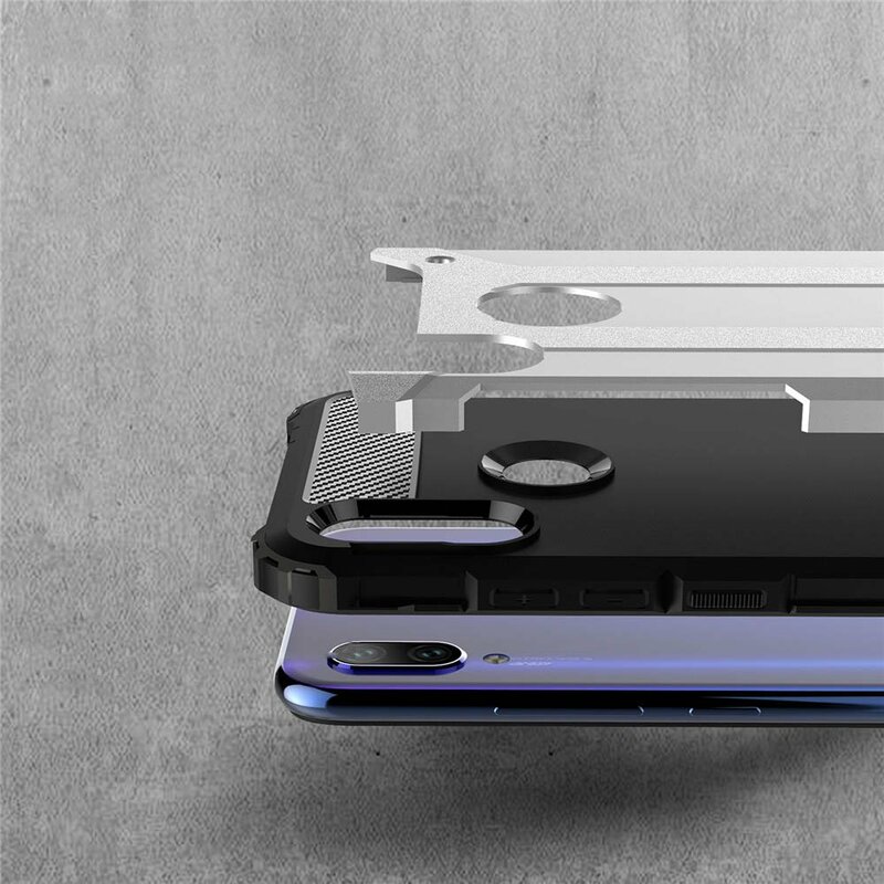 Husa Xiaomi Redmi Note 7 Mobster Hybrid Armor - Auriu