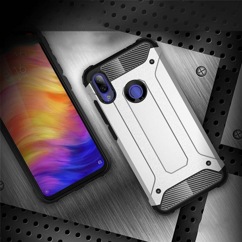 Husa Xiaomi Redmi Note 7 Mobster Hybrid Armor - Auriu