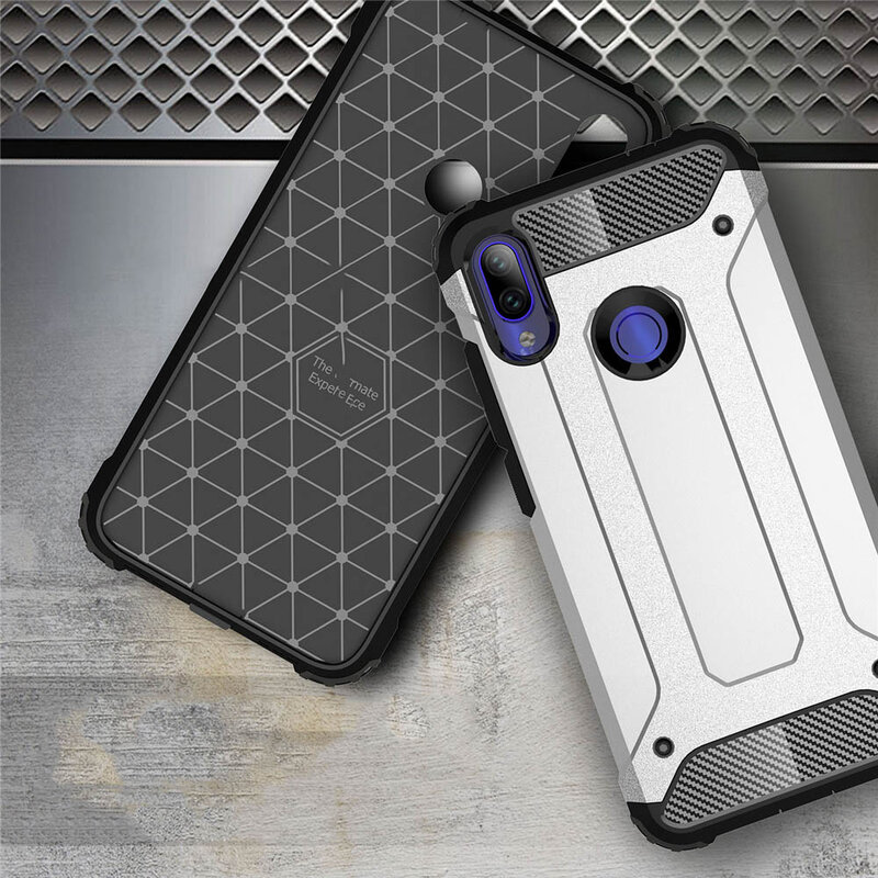 Husa Xiaomi Redmi Note 7 Mobster Hybrid Armor - Auriu