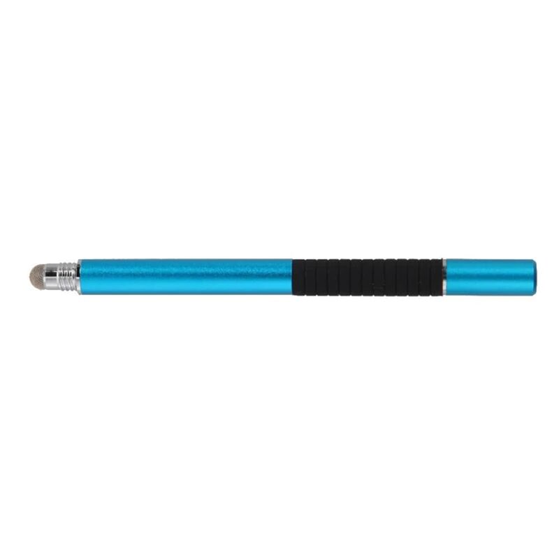 Stylus Pen Techsuit, 2in1 Universal, Android, iOS, Albastru Deschis, JC02