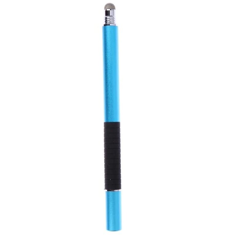 Stylus Pen Techsuit, 2in1 Universal, Android, iOS, Albastru Deschis, JC02
