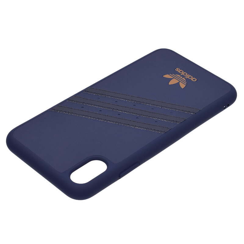 Bumper iPhone XS Max Adidas 3 Stripes - Blue
