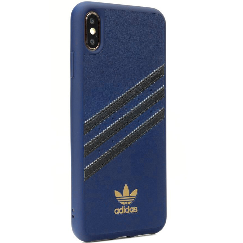 Bumper iPhone XS Max Adidas 3 Stripes - Blue