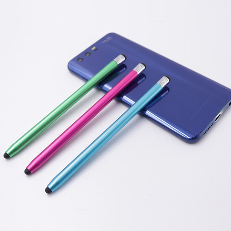 Stylus pen Techsuit, 2in1 universal, Android, iOS, aluminiu, verde, JC01