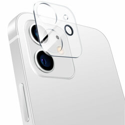 Folie Sticla iPhone 12 Bluestar Camera Lens Glass Full Cover - Clear