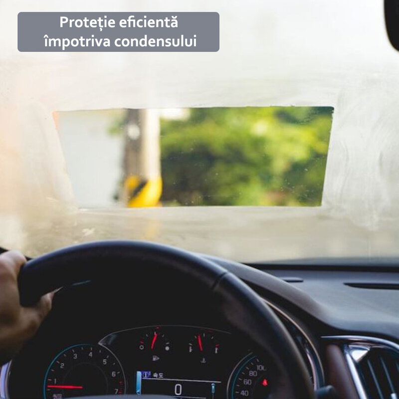 [Pachet 2x] Folie Geamuri Auto Anticondens Universala Techsuit, 150 x 200mm