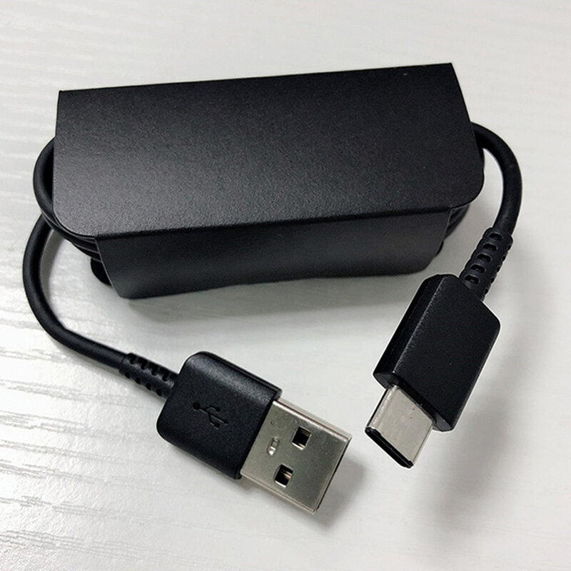 Cablu de date original Samsung, USB-A la Type-C, 1m, negru, bulk, EP-DG970BBE