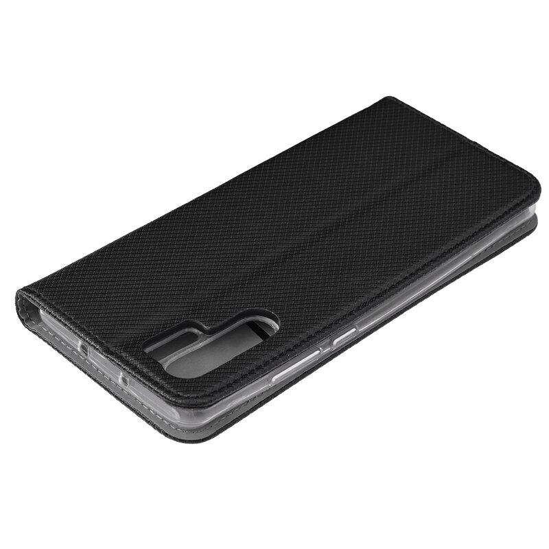 Husa Smart Book Huawei P30 Pro Flip Negru