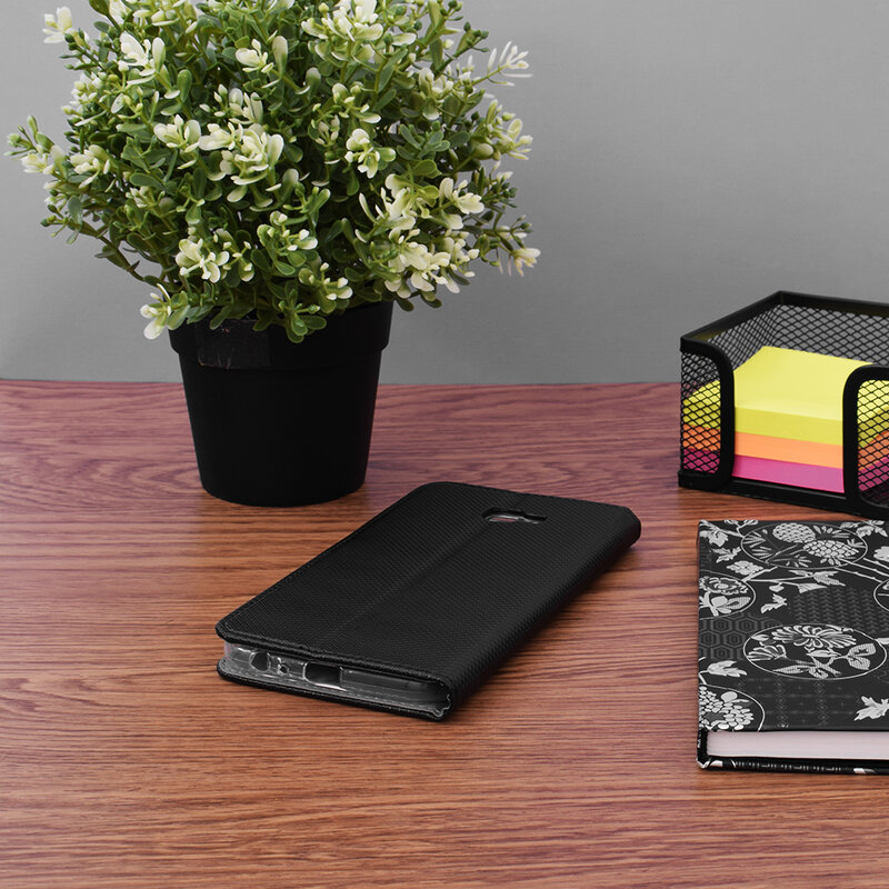 Husa Smart Book Huawei P30 Pro Flip Negru