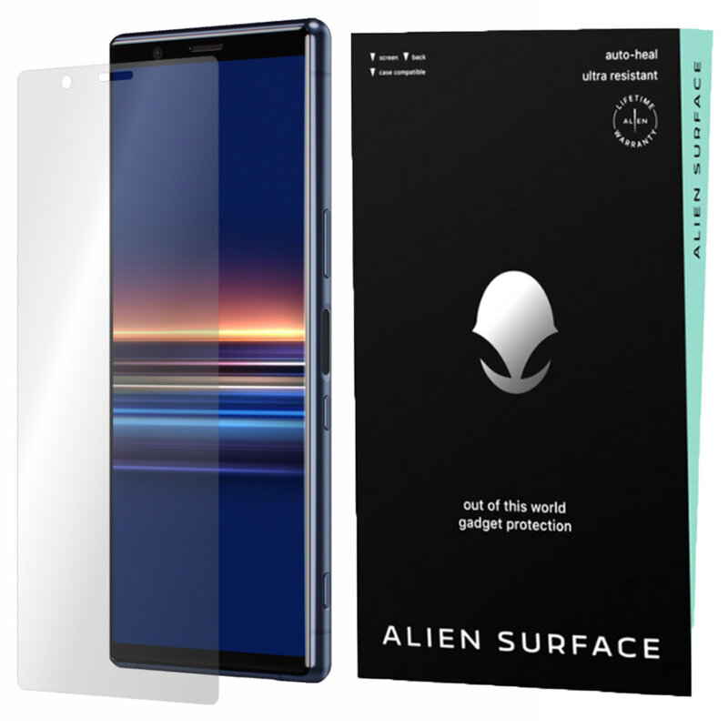 Folie Regenerabila Sony Xperia 5 Alien Surface XHD Case Friendly - Clear