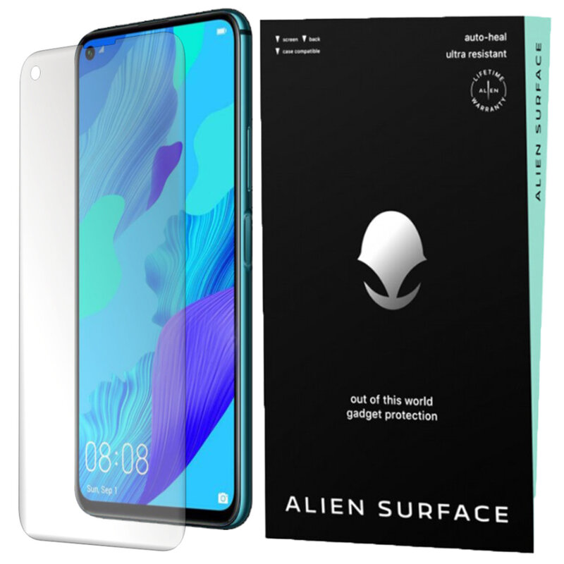 Folie Regenerabila Huawei Nova 5T Alien Surface XHD Full Face - Clear