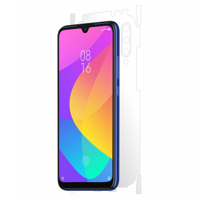 Folie 360° Xiaomi Mi A3 / Mi CC9e Alien Surface XHD Ecran, Spate, Laterale - Clear