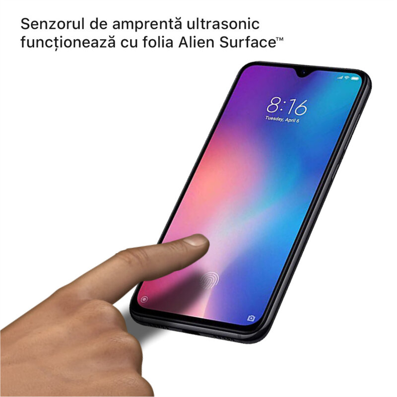 Folie Regenerabila Xiaomi Mi A3 / Mi CC9e Alien Surface XHD Case Friendly - Clear